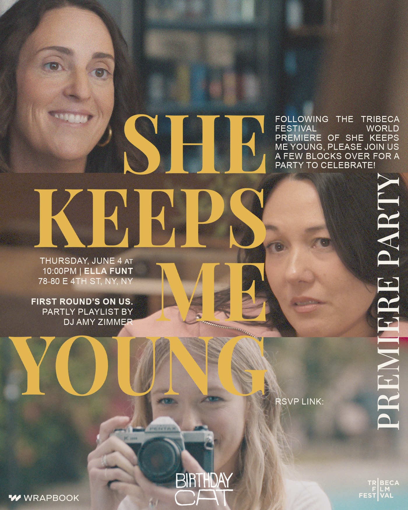 She Keeps Me Young Premiere Party